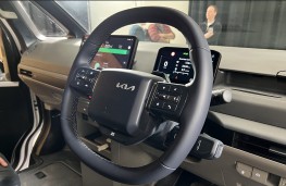 Kia PV5 Cargo, 2025, steering wheel